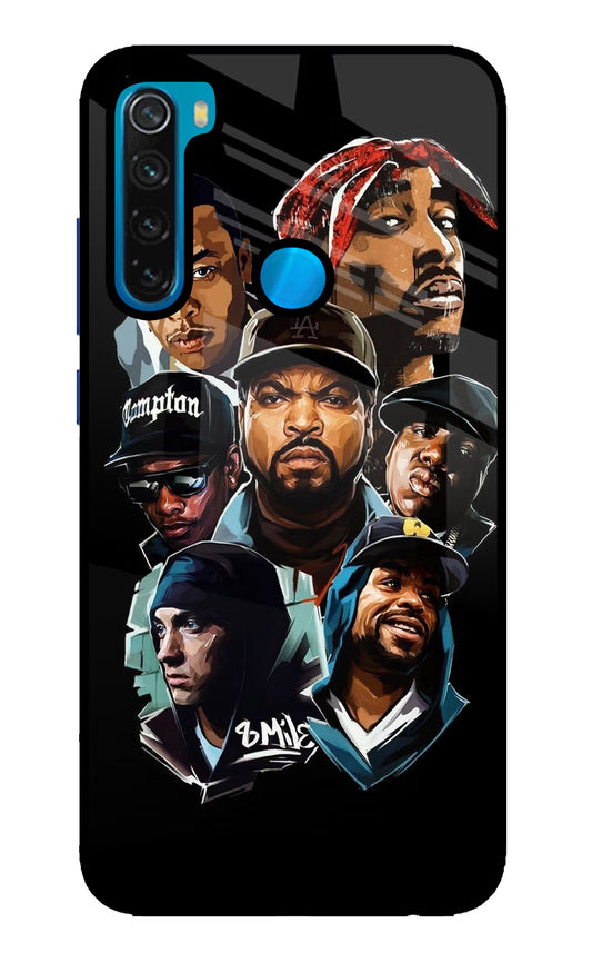 Rappers Redmi Note 8 Glass Case