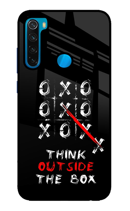 Think out of the BOX Redmi Note 8 Glass Case