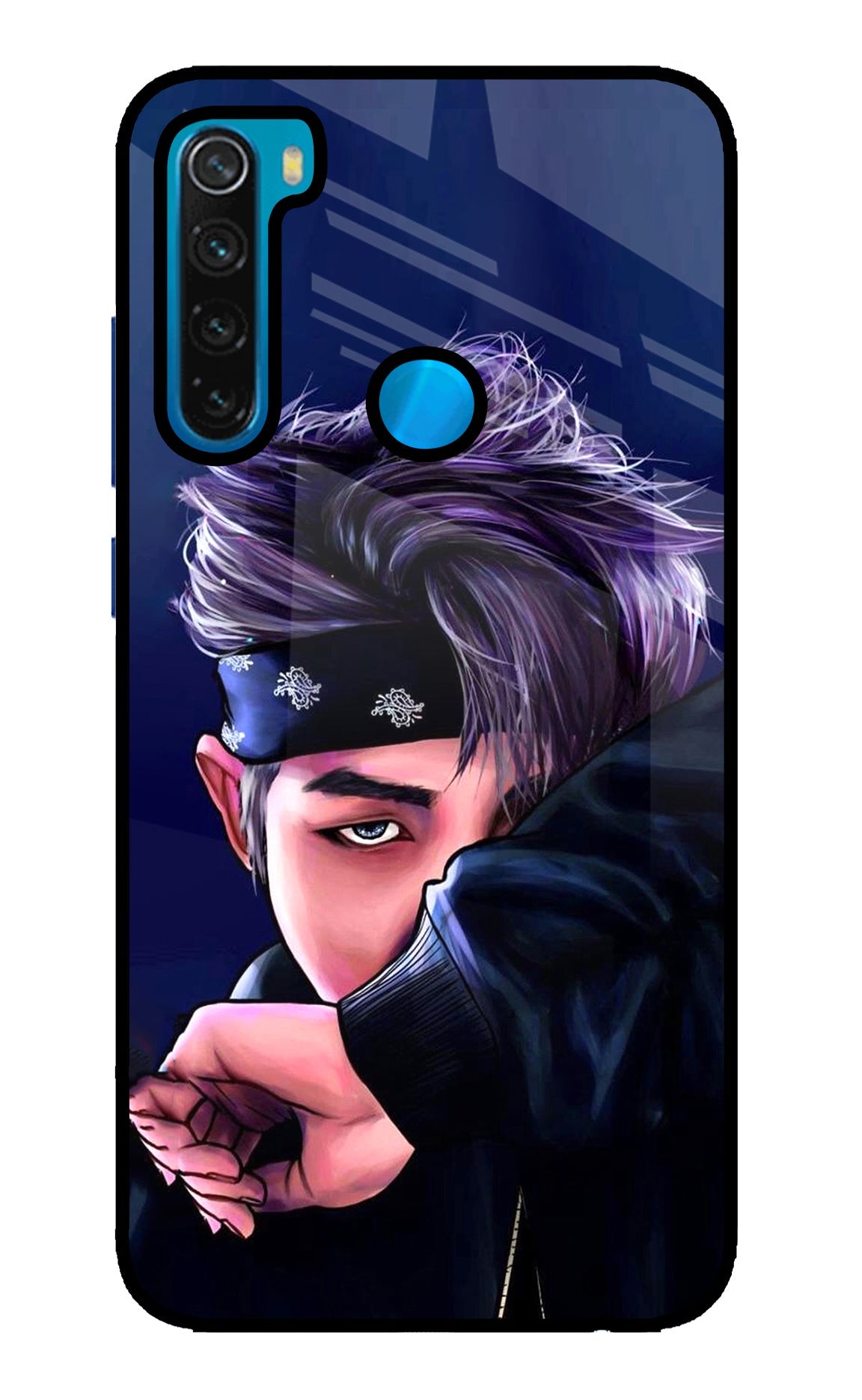 BTS Cool Redmi Note 8 Glass Case