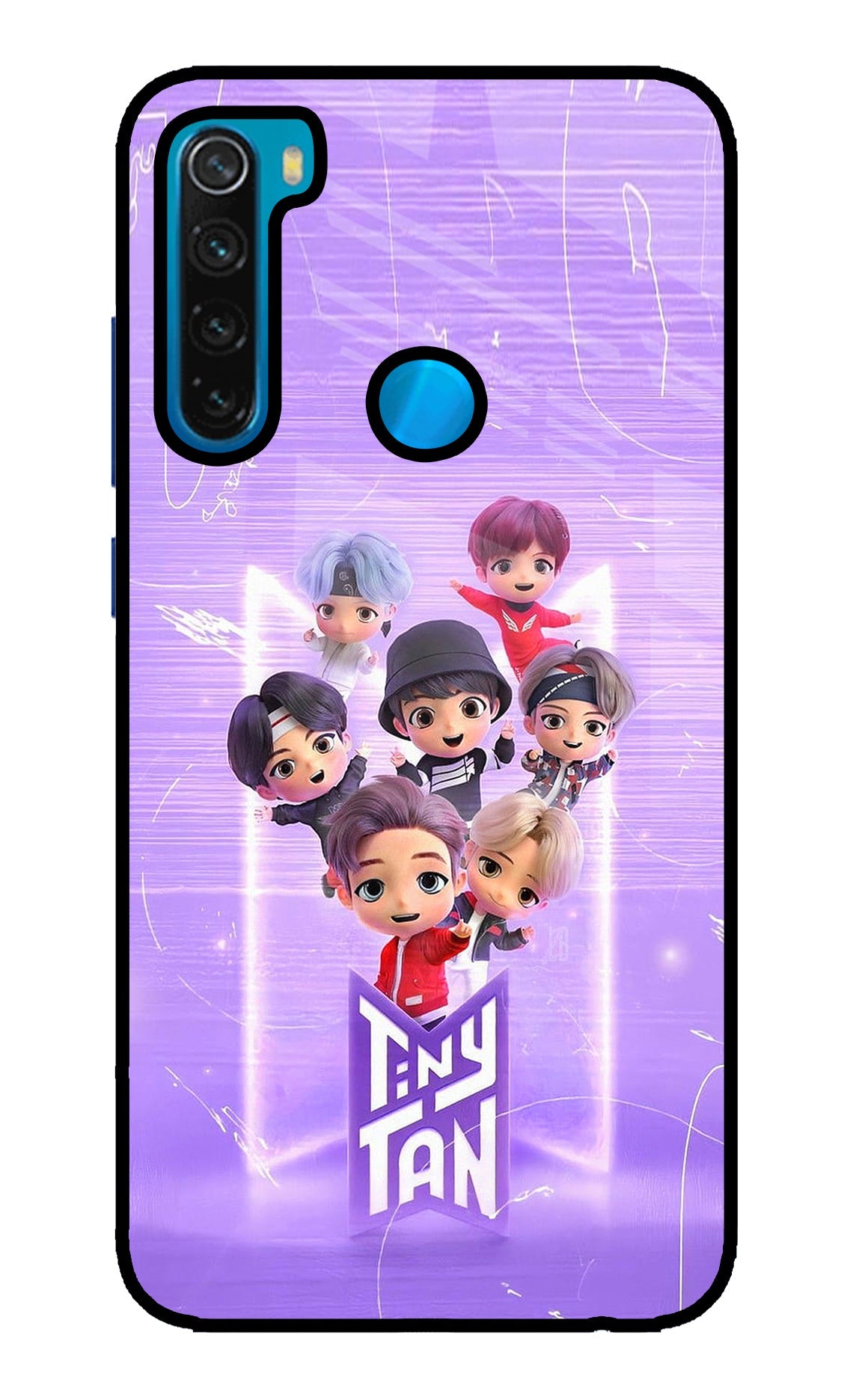 BTS Tiny Tan Redmi Note 8 Back Cover