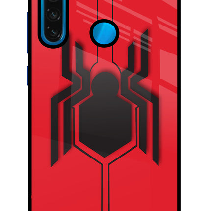 Spider Redmi Note 8 Glass Case Back Cover by Casekaro