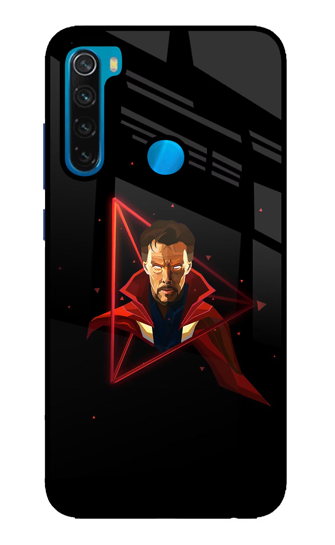 Doctor Ordinary Redmi Note 8 Glass Case Back Cover by Casekaro