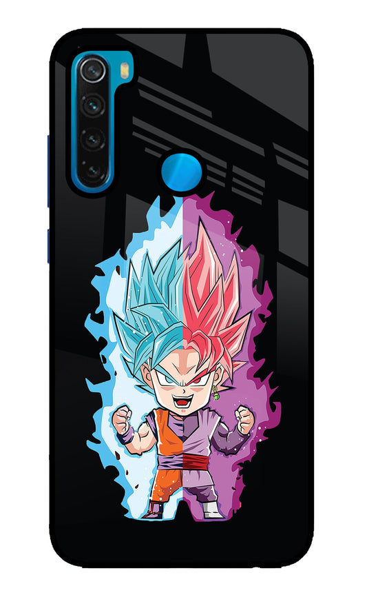 Chota Goku Redmi Note 8 Glass Case