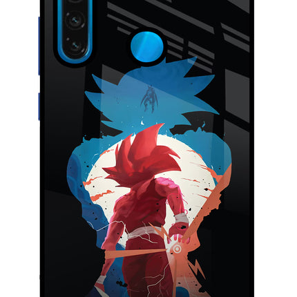 Goku Redmi Note 8 Glass Case Back Cover by Casekaro