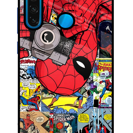 Spider Man Redmi Note 8 Glass Case