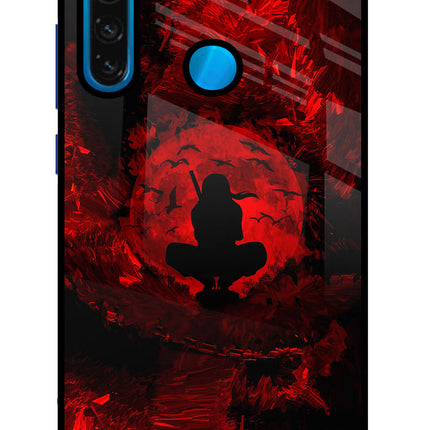 Itachi Uchiha Redmi Note 8 Glass Case Back Cover by Casekaro