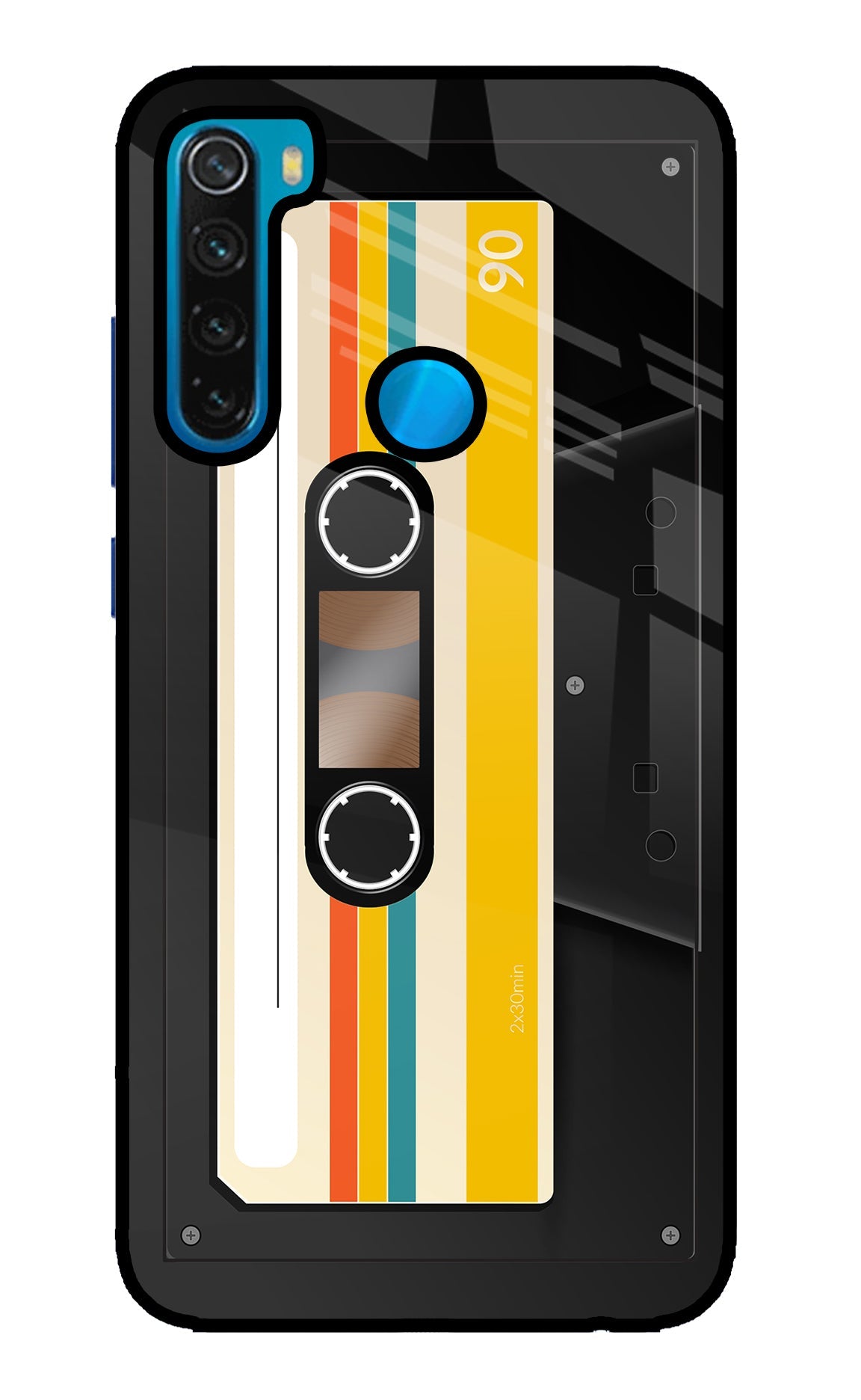 Tape Cassette Redmi Note 8 Back Cover