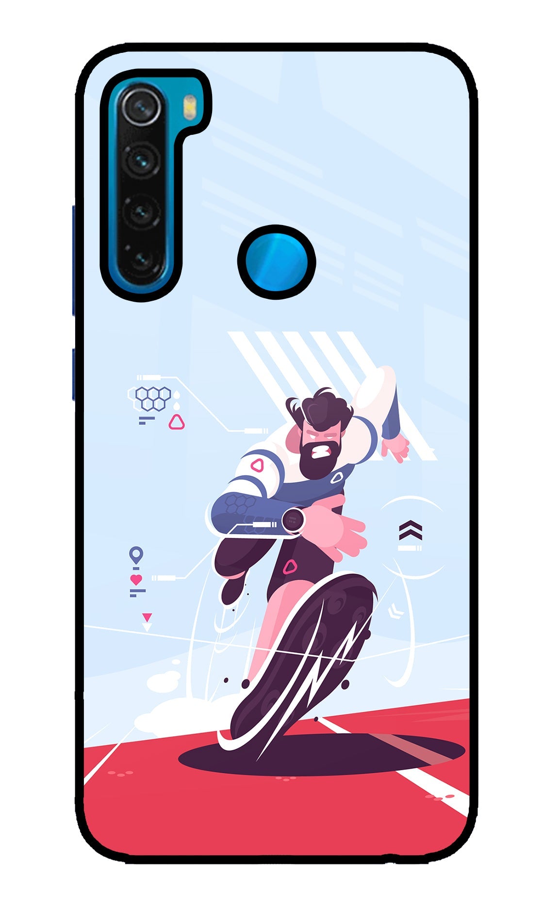 Run Pro Redmi Note 8 Back Cover