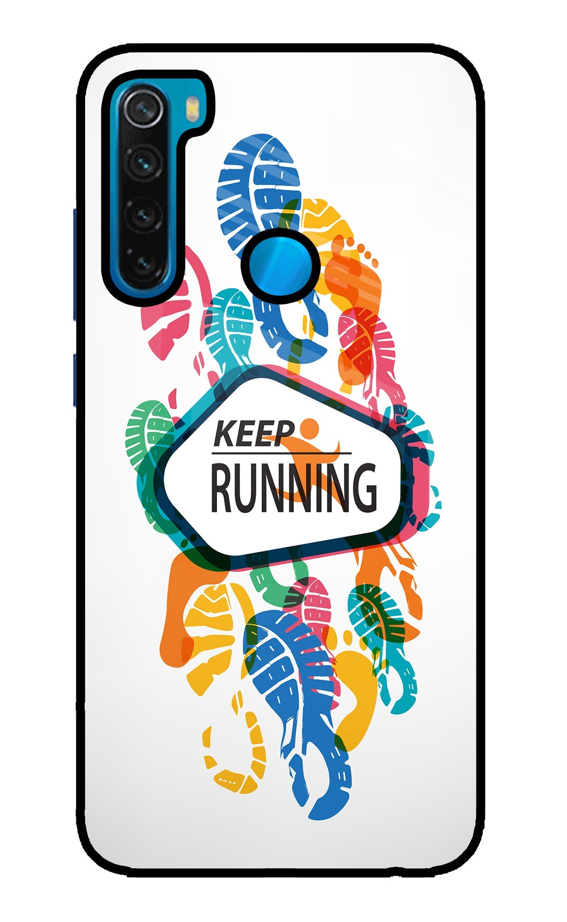 Keep Running Redmi Note 8 Back Cover