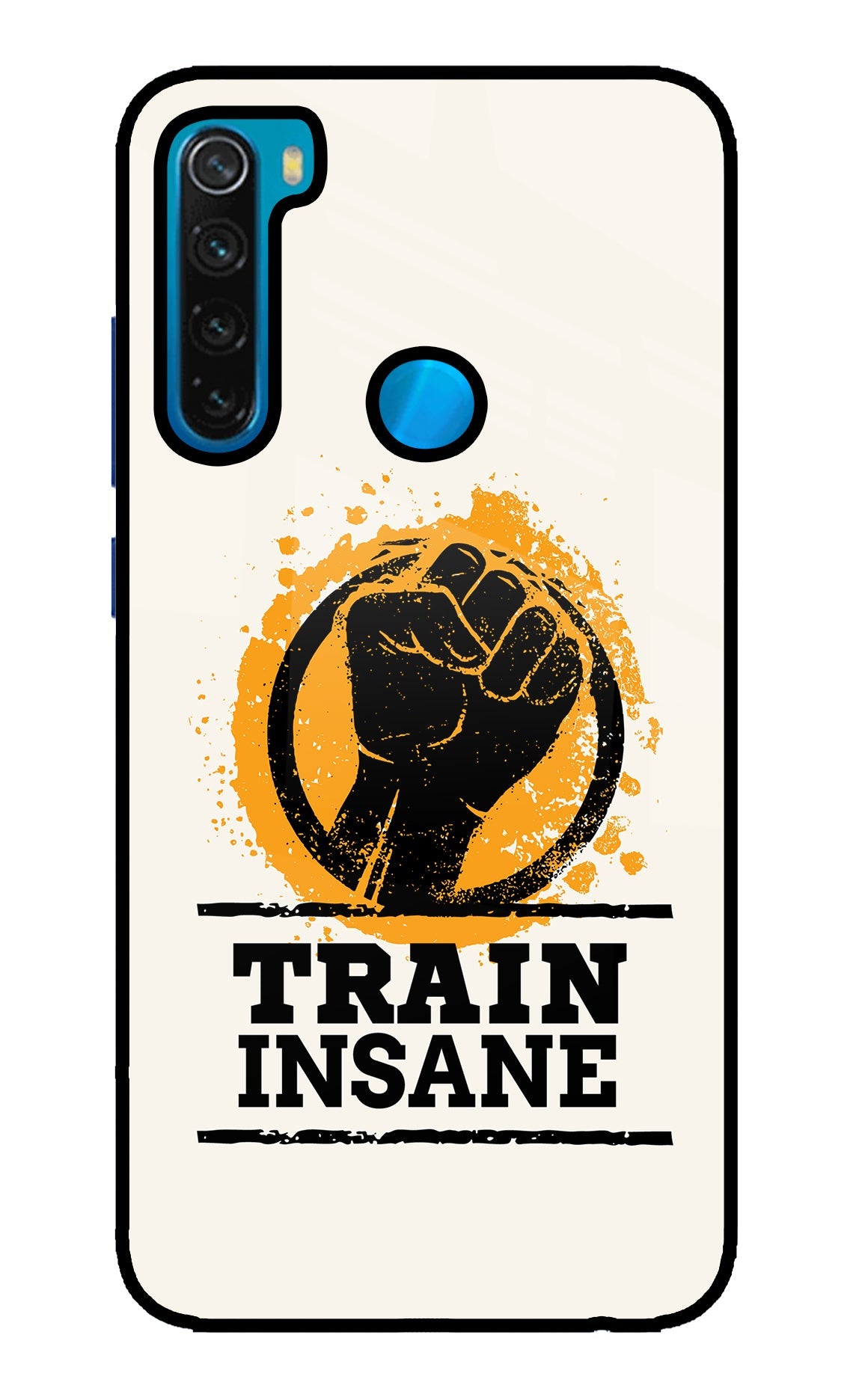 Train Insane Redmi Note 8 Back Cover