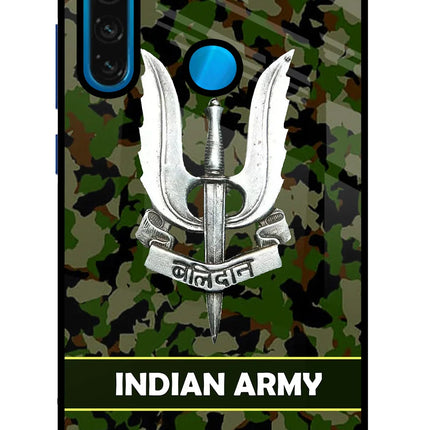 Balidan Indian Logo Redmi Note 8 Glass Case