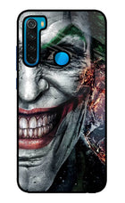 Joker Cam Redmi Note 8 Glass Case