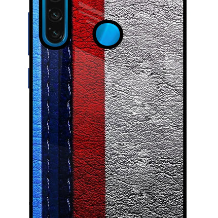 BMW Stripes Redmi Note 8 Glass Case
