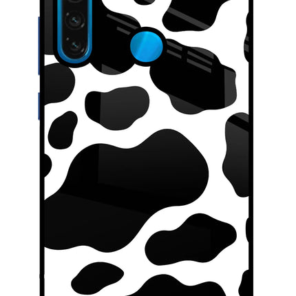 Cow Spots Redmi Note 8 Glass Case