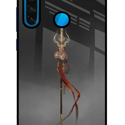 Shiv Trishul Redmi Note 8 Glass Case