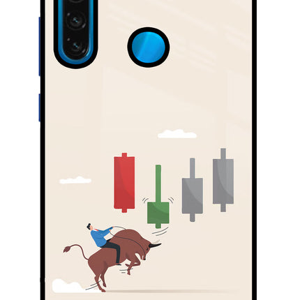 Bull Trading Momentum Redmi Note 8 Glass Case
