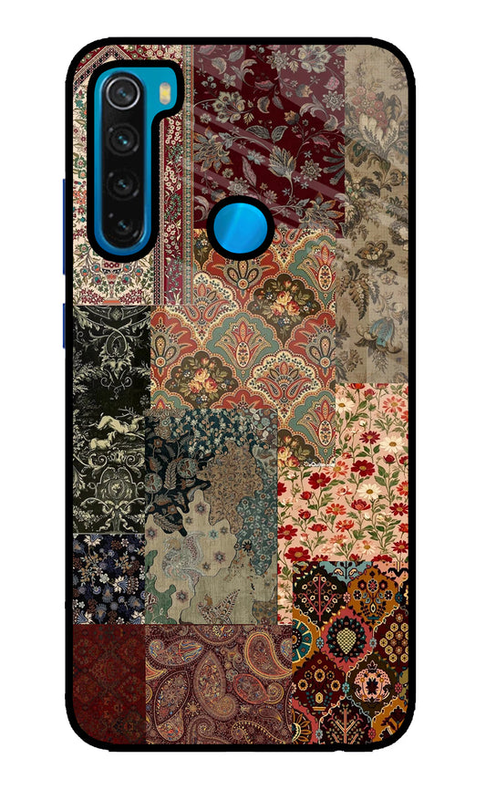 Desi Print Redmi Note 8 Glass Case