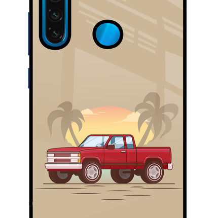 Desert Classic Drive Redmi Note 8 Glass Case