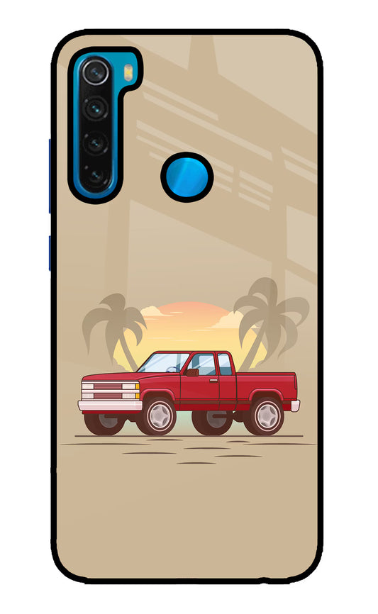 Desert Classic Drive Redmi Note 8 Glass Case