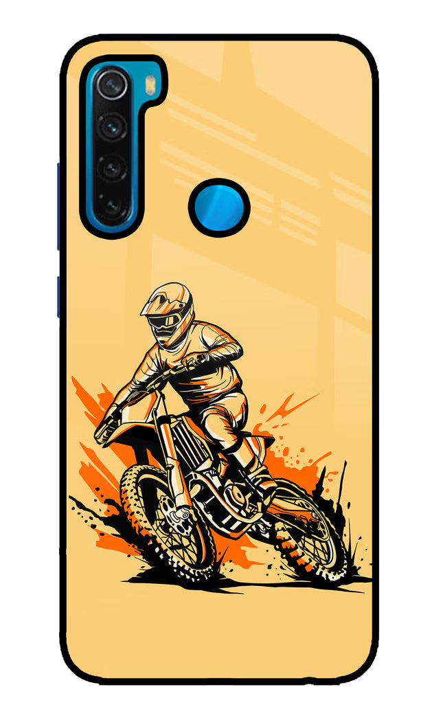 Off-Road Fury Redmi Note 8 Glass Case