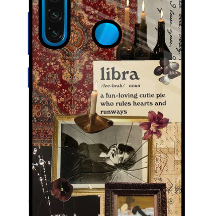 Libra Zodiac Redmi Note 8 Glass Case