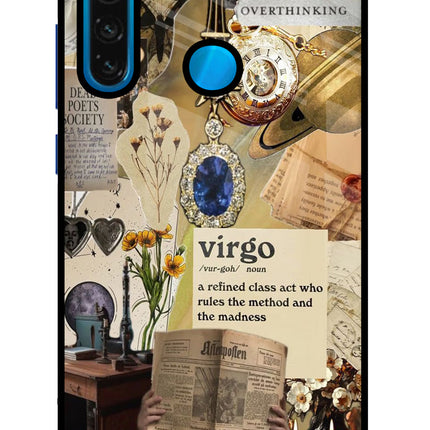 Virgo Zodiac Redmi Note 8 Glass Case