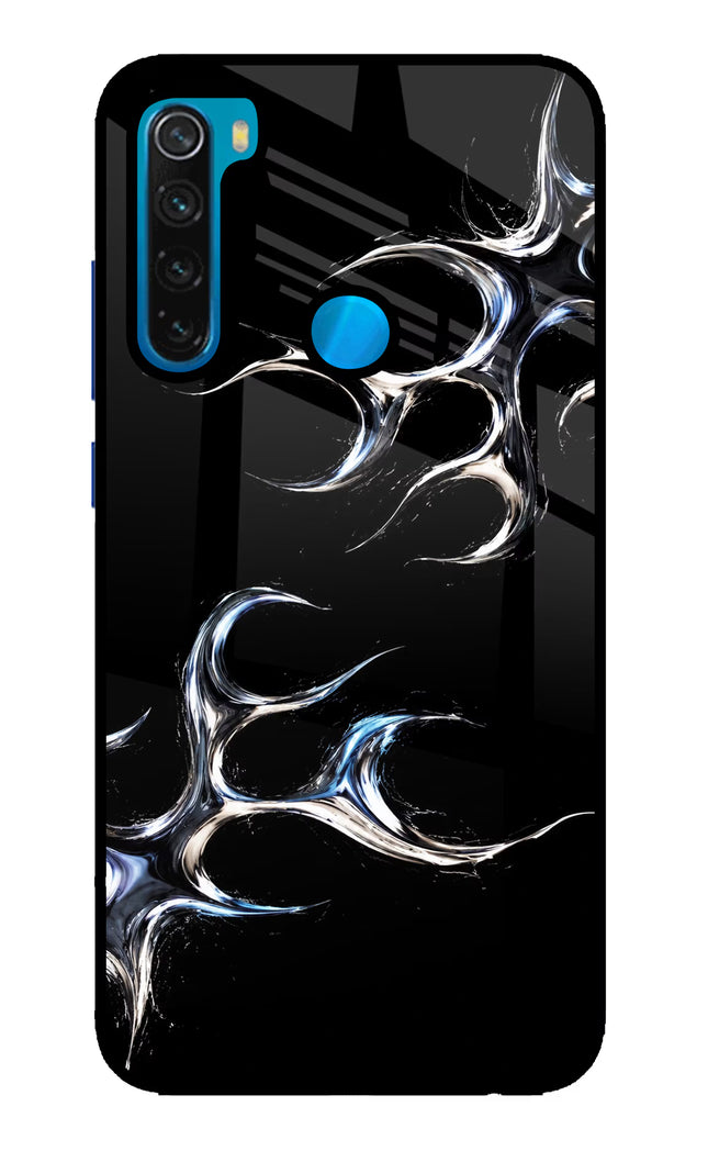 Chrome Tribal Redmi Note 8 Glass Case