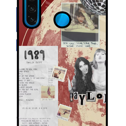 Taylor Swift Redmi Note 8 Glass Case