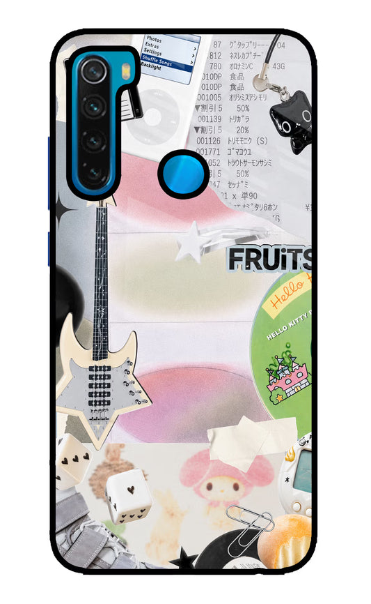 Softcore case Redmi Note 8 Glass Case