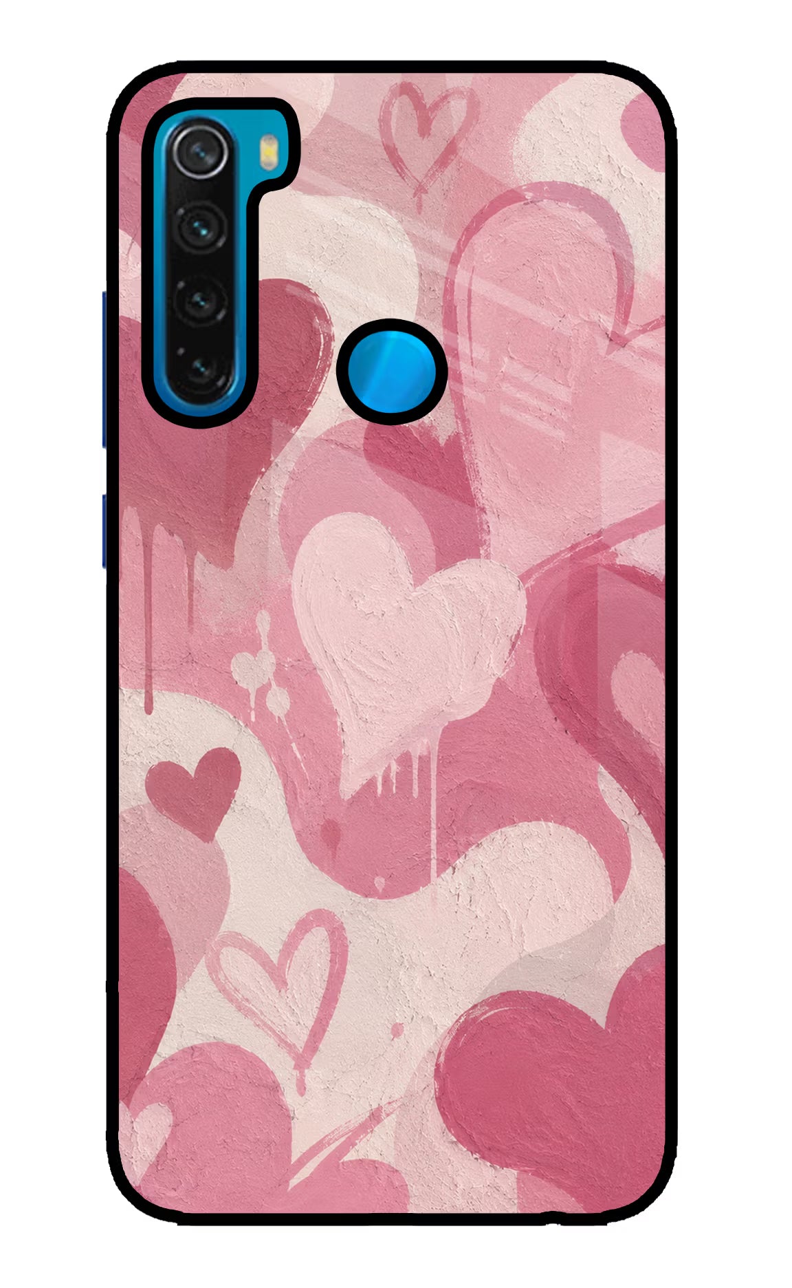 Hearty case Redmi Note 8 Glass Case
