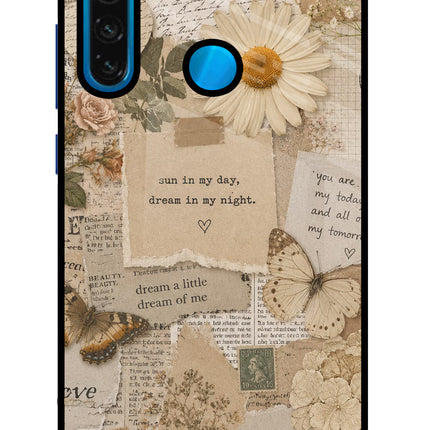 Vintage case Redmi Note 8 Glass Case