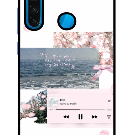Wave to earth Redmi Note 8 Glass Case