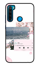 Wave to earth Redmi Note 8 Glass Case