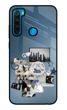 Miffy Redmi Note 8 Glass Case