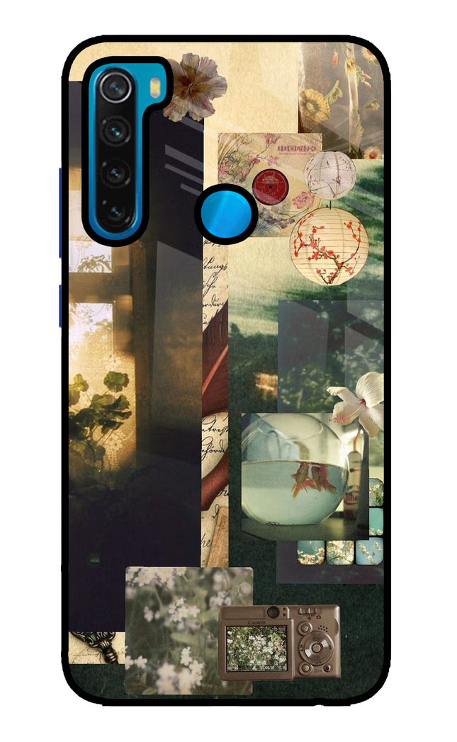 Summer Redmi Note 8 Glass Case