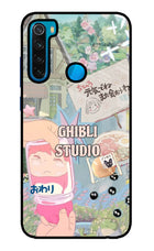 Studio Ghibli Redmi Note 8 Glass Case