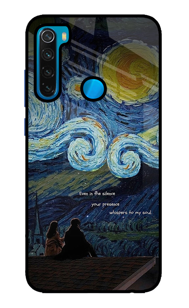 Softcore Redmi Note 8 Glass Case
