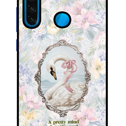 Pretty Mind Pretty Soul Redmi Note 8 Glass Case