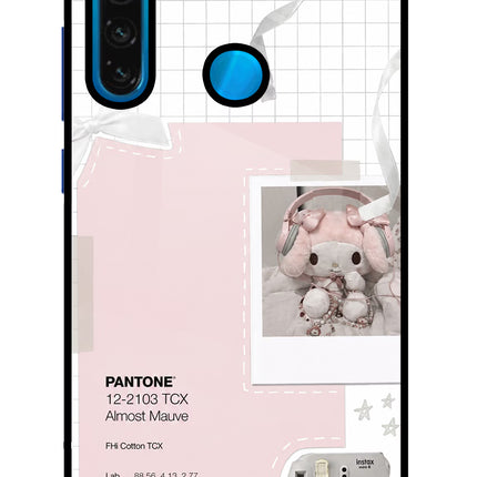 Pantone Asthetic Redmi Note 8 Glass Case