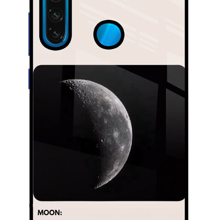 Moon Phase Redmi Note 8 Glass Case