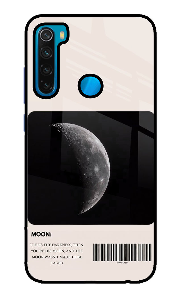 Moon Phase Redmi Note 8 Glass Case