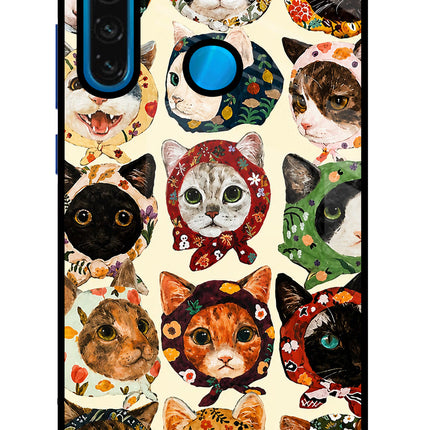 Cool Cat Redmi Note 8 Glass Case
