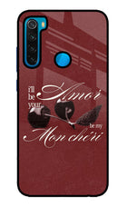 Velvet Cherry Redmi Note 8 Glass Case
