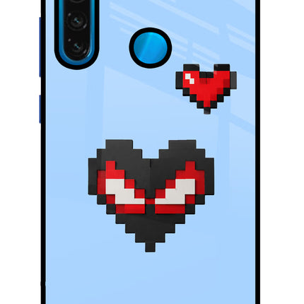 Peter Heart Redmi Note 8 Glass Case