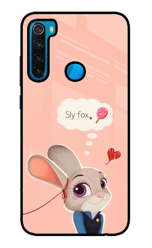 Judy Charm Redmi Note 8 Glass Case