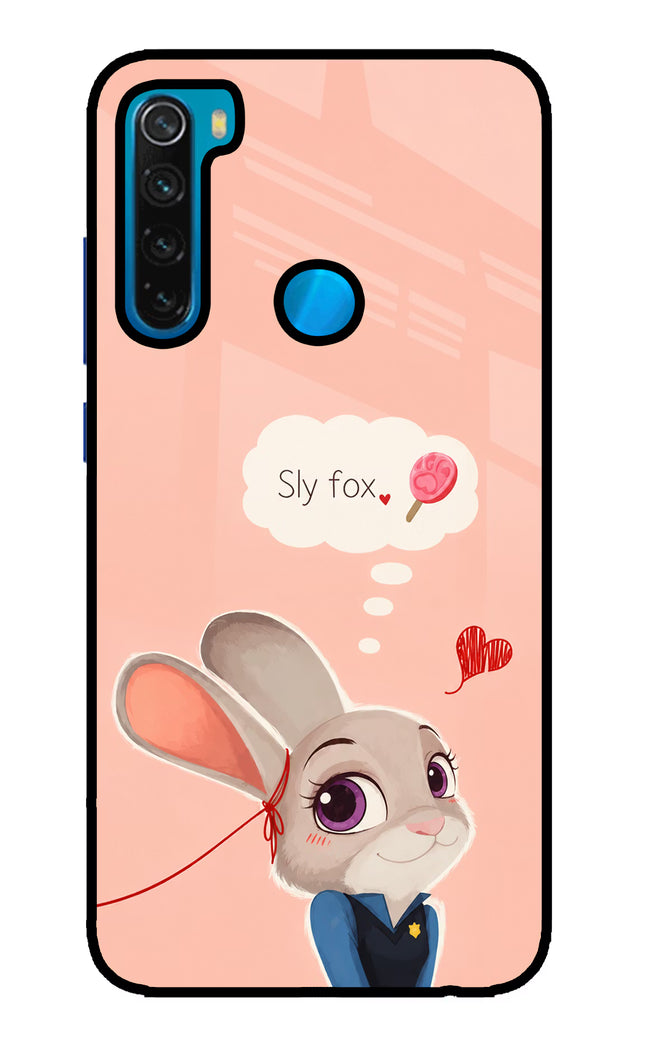 Judy Charm Redmi Note 8 Glass Case