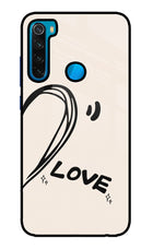 Soul Line Redmi Note 8 Glass Case
