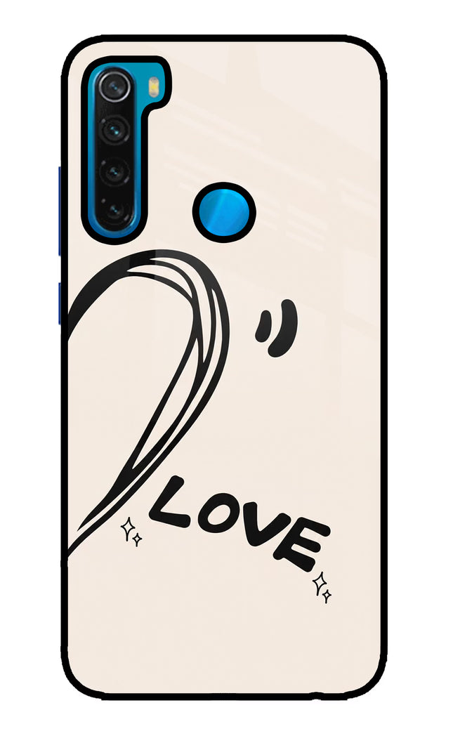 Soul Line Redmi Note 8 Glass Case