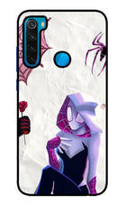 Gwen Verse Redmi Note 8 Glass Case