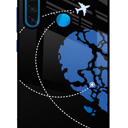 Love Orbit Redmi Note 8 Glass Case